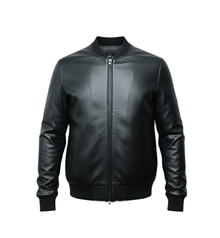 MRK-0175-BLA BOMBER — BLACK