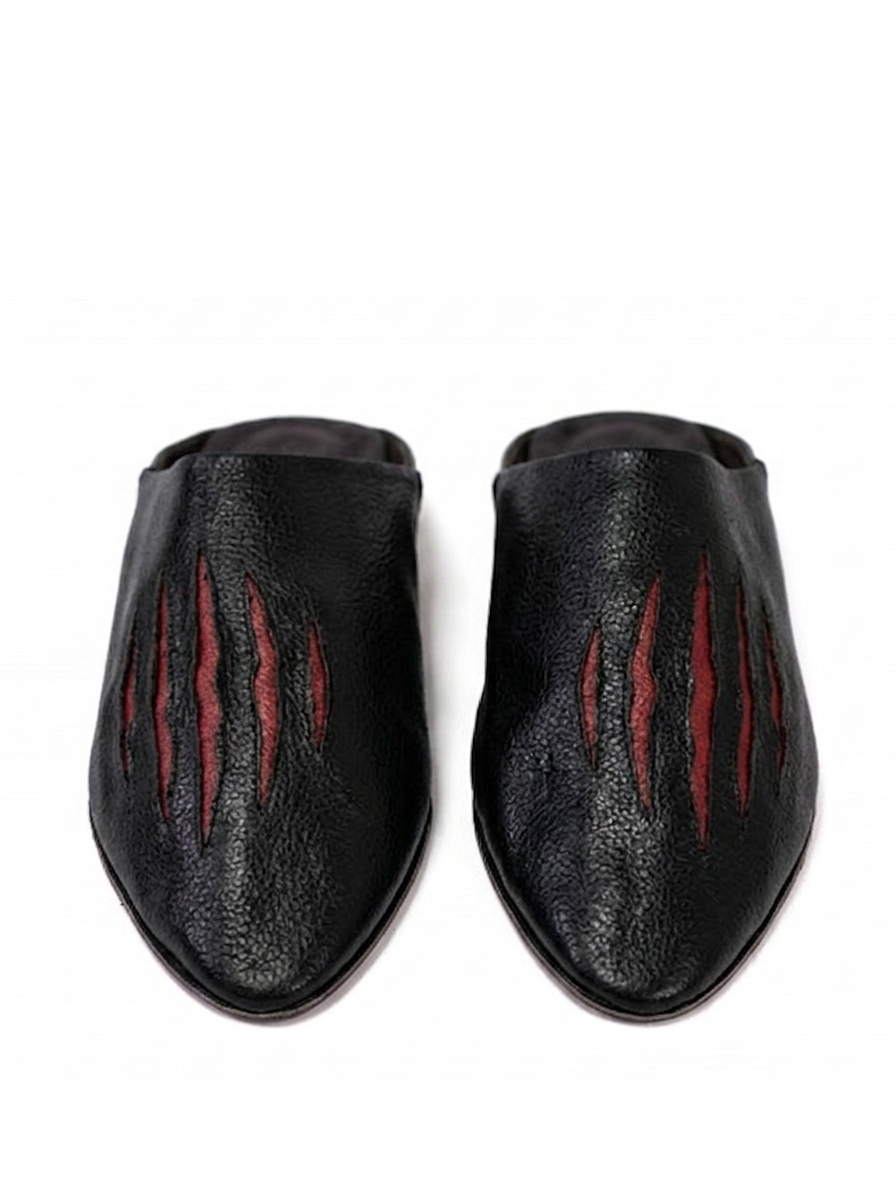 MRK-0395-BLA BABOUCHE — BLACK
