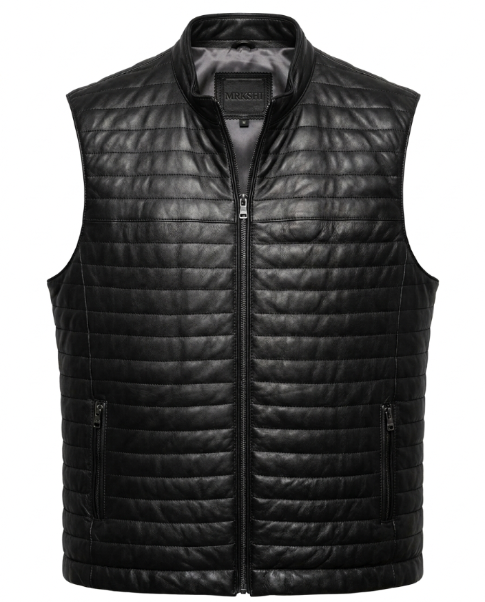 MRK-0364-BLA VESTO — BLACK